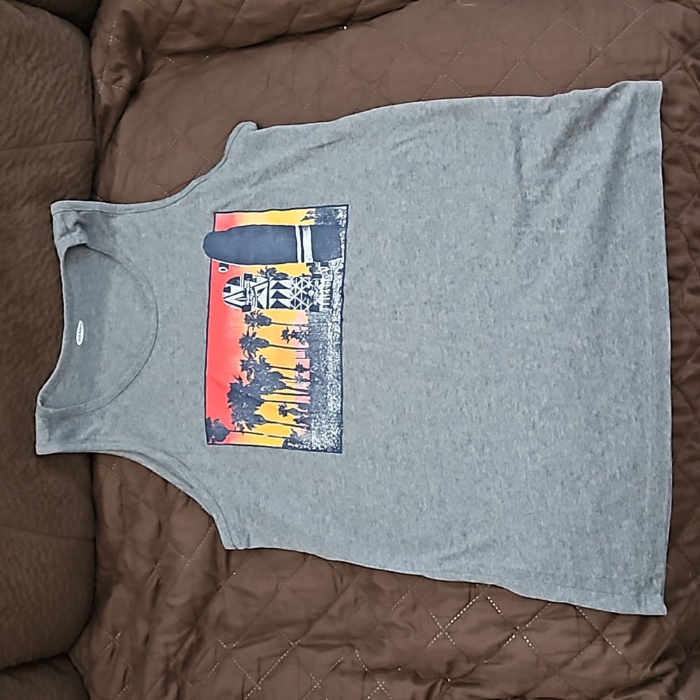 2 - boys old navy tank tops